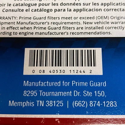 Prime Guard Premium Oil Filter POF 4651
