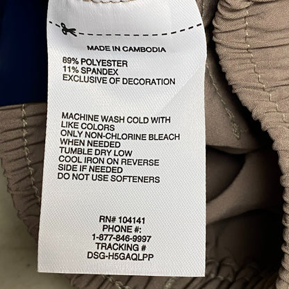 DSG Boys' Adventure Shorts Warm Mushroom Solid Summer Stylish Trendy DAB22102