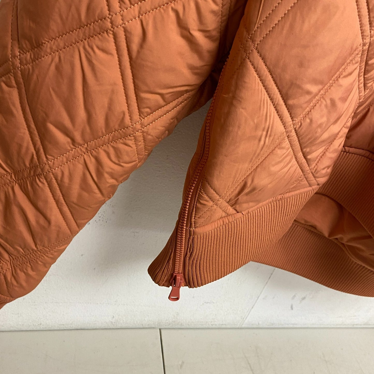 Calia Women's Quilted 1/2 Zip Pullover Apricot Aura WAX33055