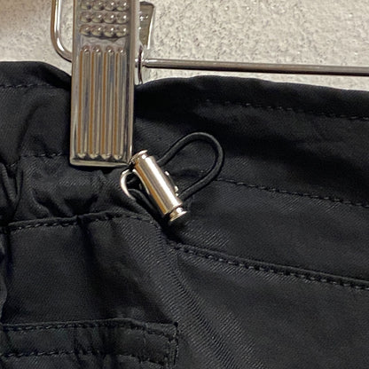 Calia Womens 3.5" Journey Woven Paperbag High Rise Short Pure Black WAX12303