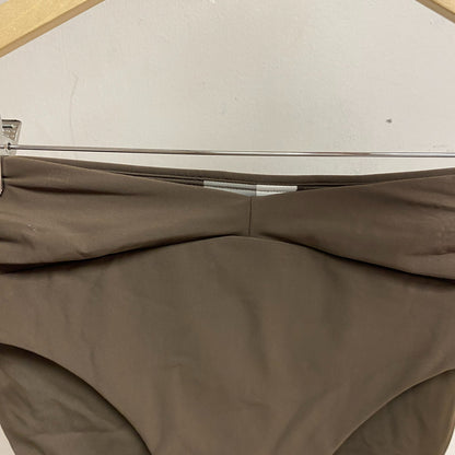 Calia Womens Shirred V Front High rise Bottom Coffee Grounds WSA23407