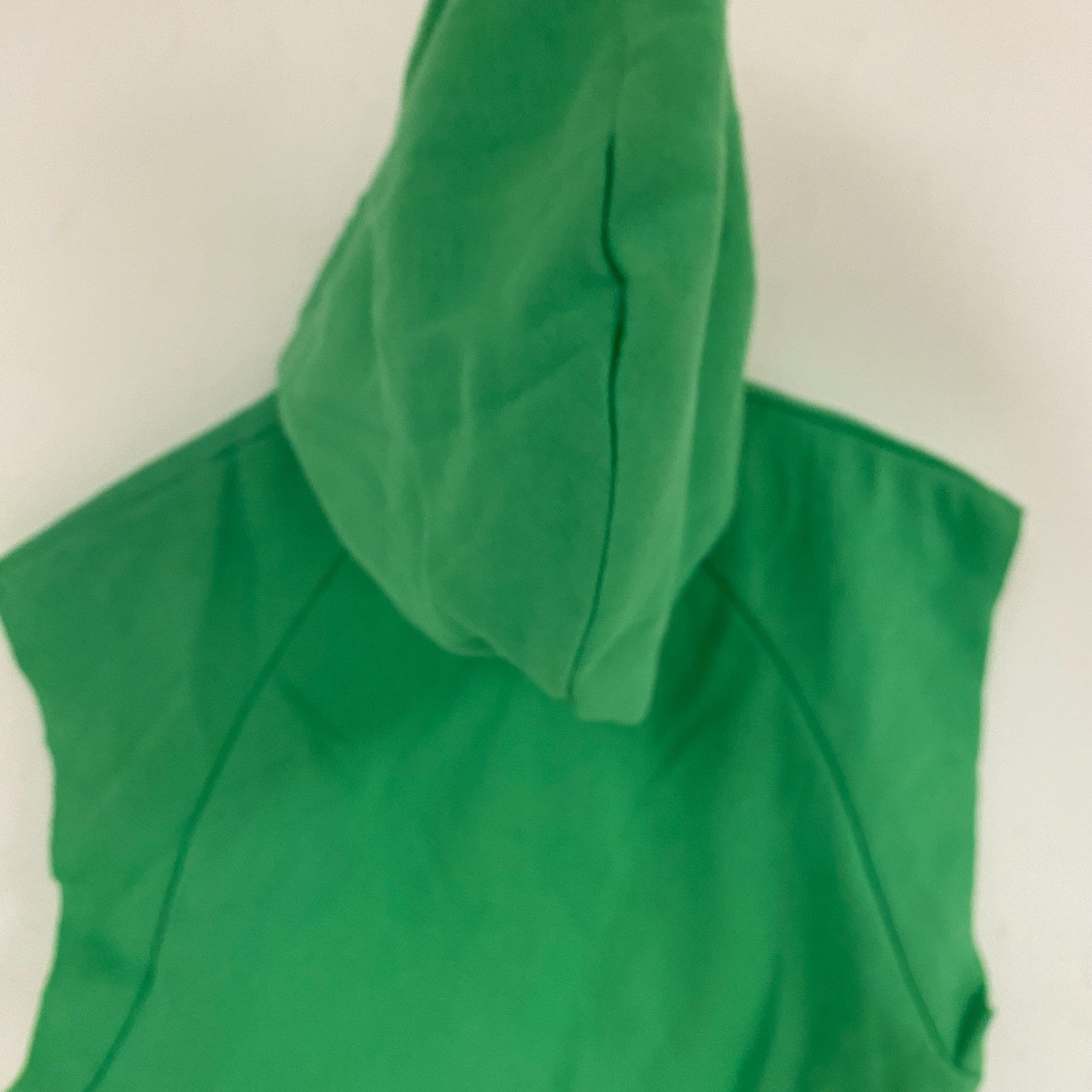 DSG Womenâs Favorite Fleece Short Sleeve Zip Hoodie Slime Green DAW13410