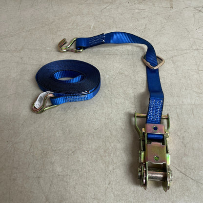EVEREST S1027 1" x 16' Ratchet Tie-Down Strap 1,000 lb WLL 3,000 lb Break Streng