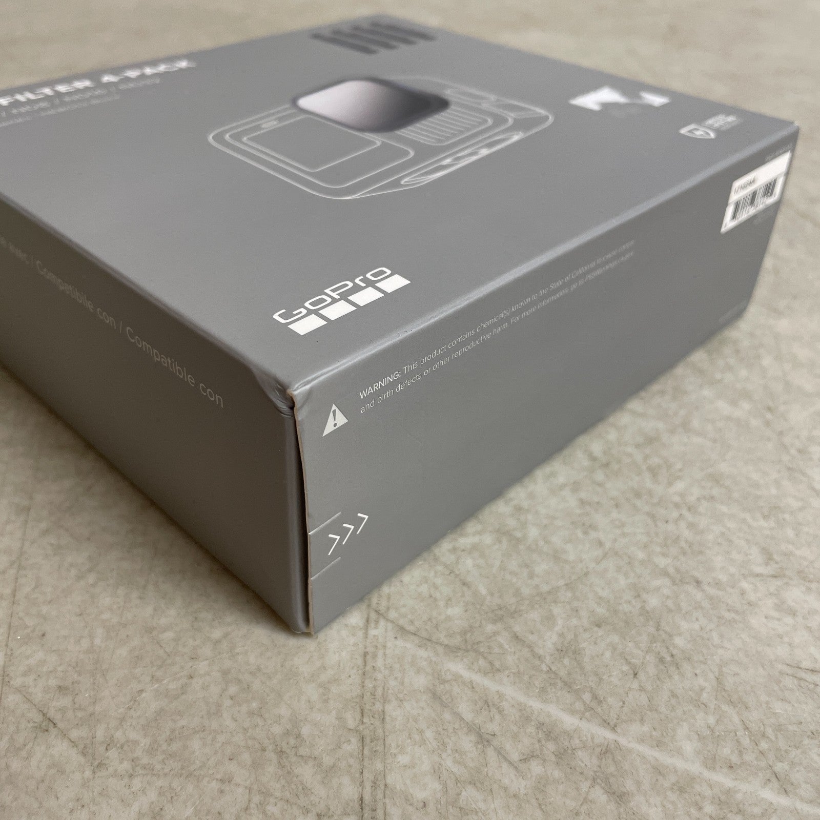 GoPro ND Filter 4-Pack for HERO13 Black  ND4, ND8, ND16, ND32 Neutral Density