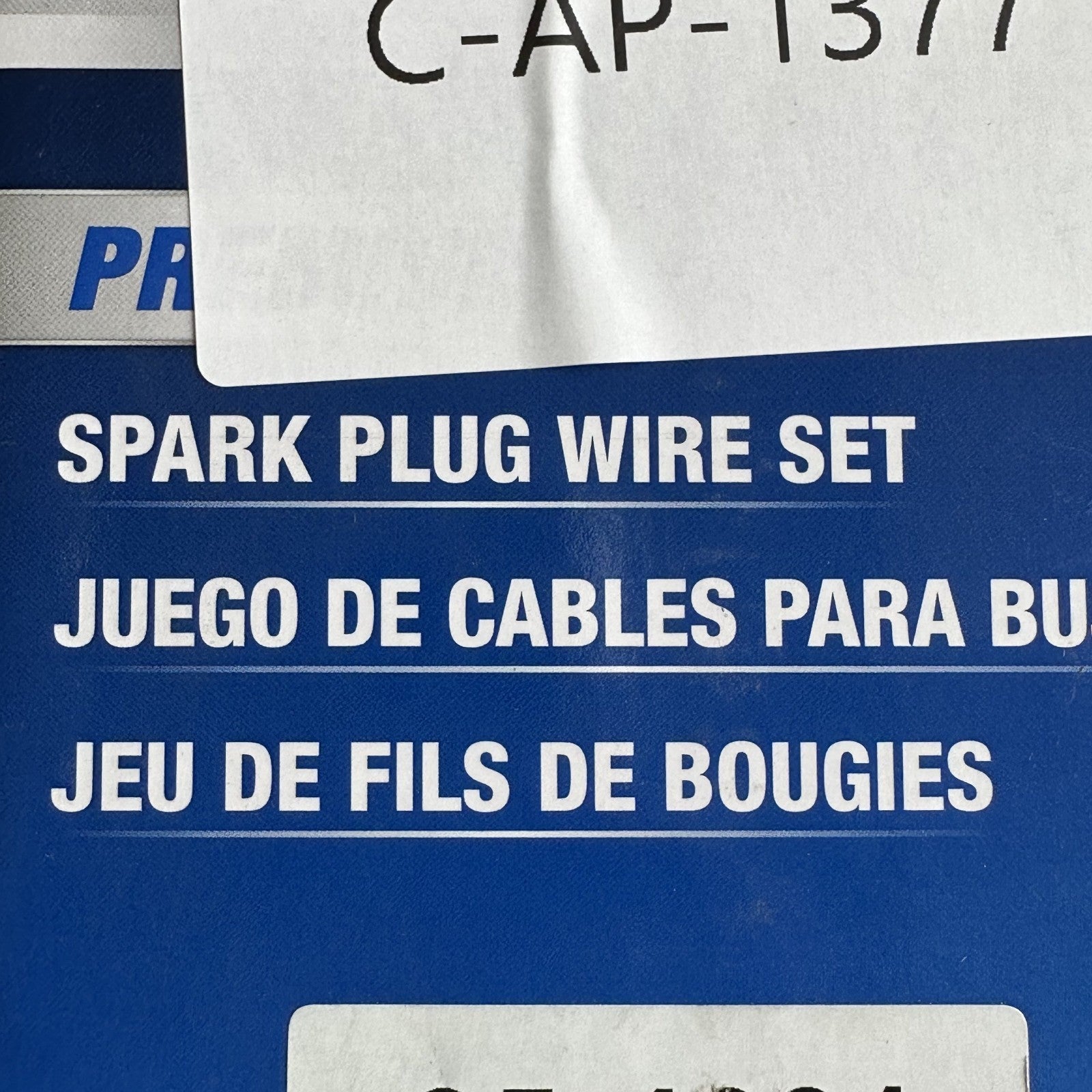 Carquest 35-4001 Spark Plug Wire Set 5 Wires Silicone Blue