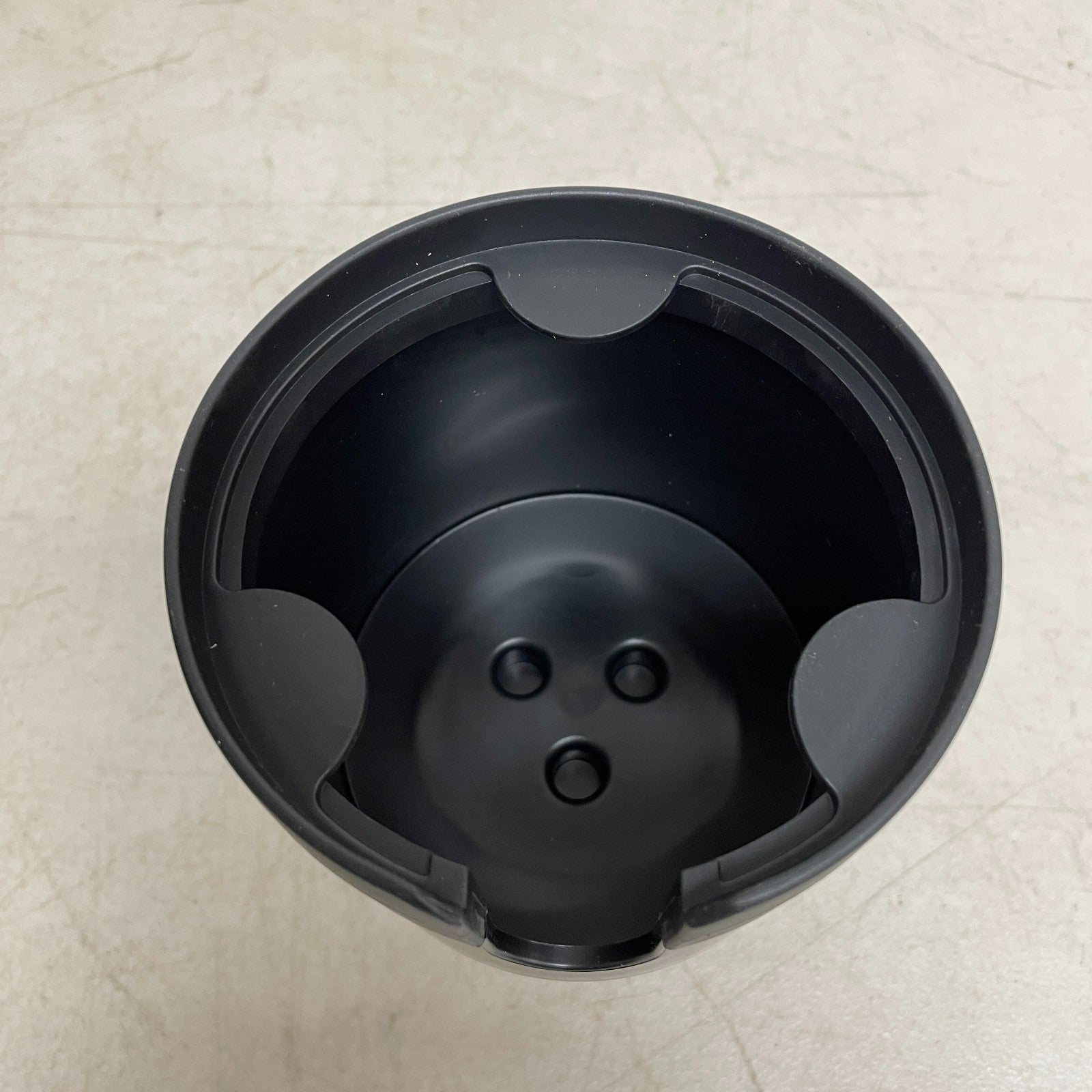 Amazon Basics Black Adjustable Car Cup Holder Expander for Large Bottles