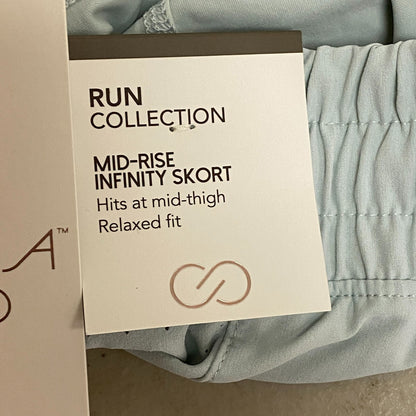Calia Mid Rise Infinity Run Skort Calming Green Relaxed Fit WAX12360