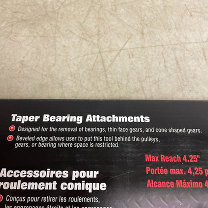Carquest Tapered Bearing Attachment 4.25" Reach for Gears & Bearings CPE 31543