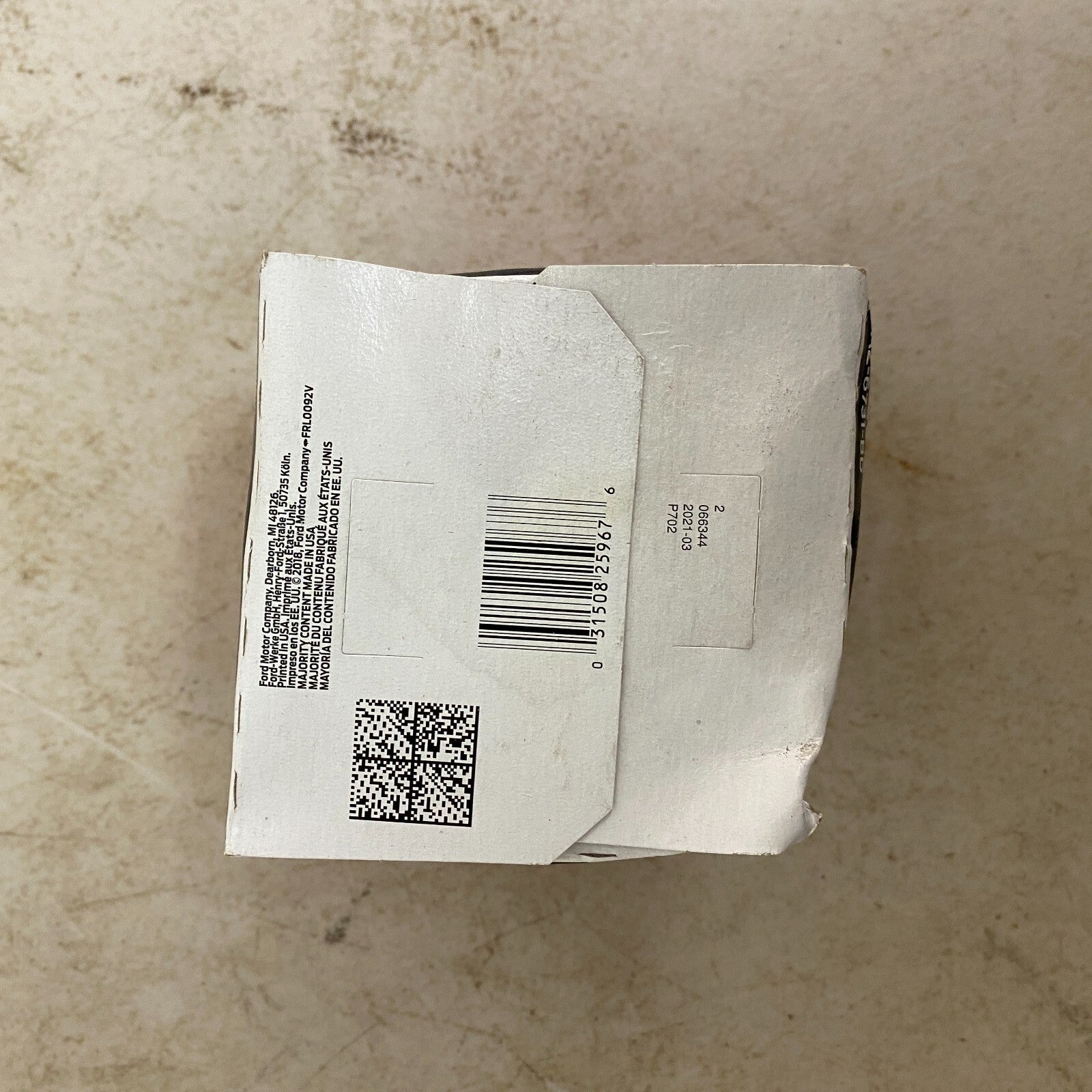 Ford Motorcraft Oil Filter FL-820S , Used- Like New