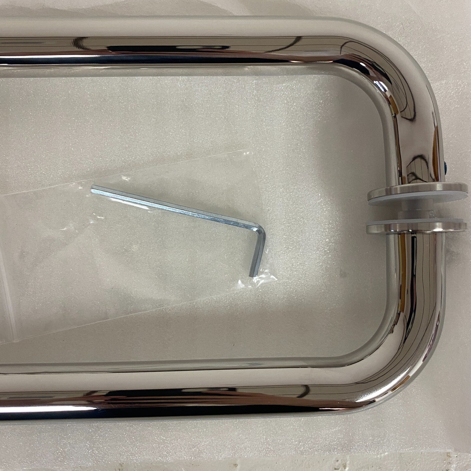 Sure‑Loc C‑Shape Shower Door Handle Polished Chrome SHR‑1 26