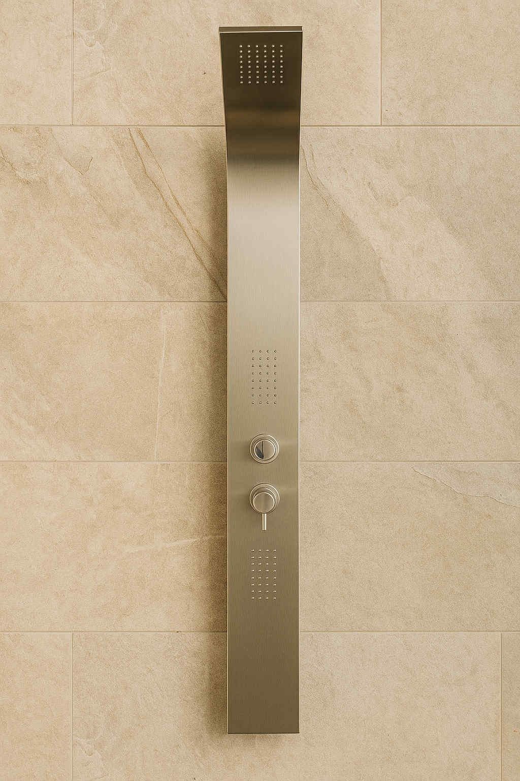 ALFI brand ABSP20 Alfi Trade Pressure Balanced Shower Panel - Stainless Steel