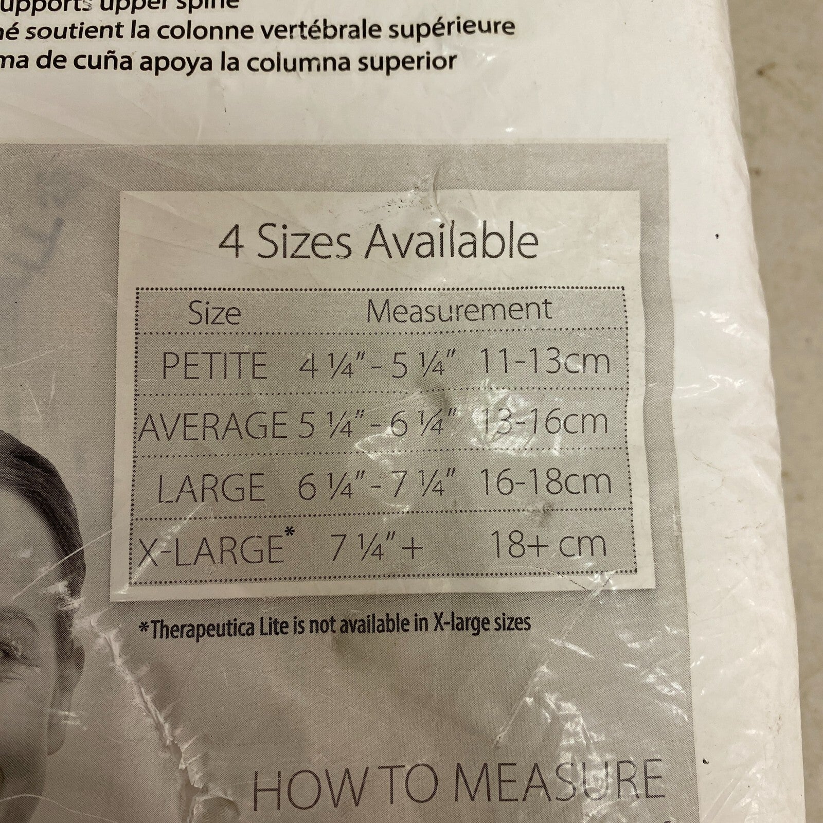 Core Products Therapeutica Orthopedic Petite Size Sleeping Pillow