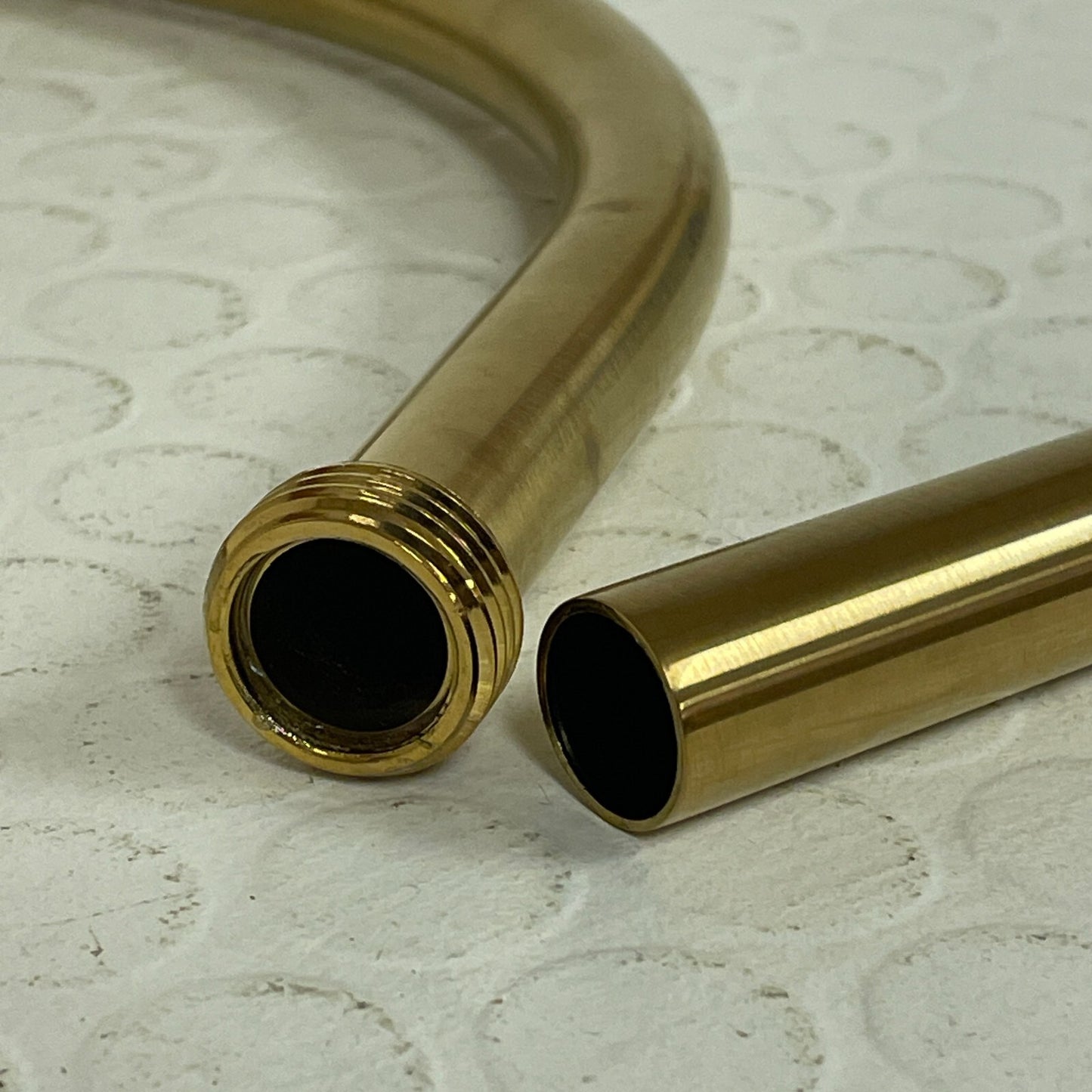 Signature Hardware Shower Conversion Kit w/EnglishTelephone Faucet Brushed Gold