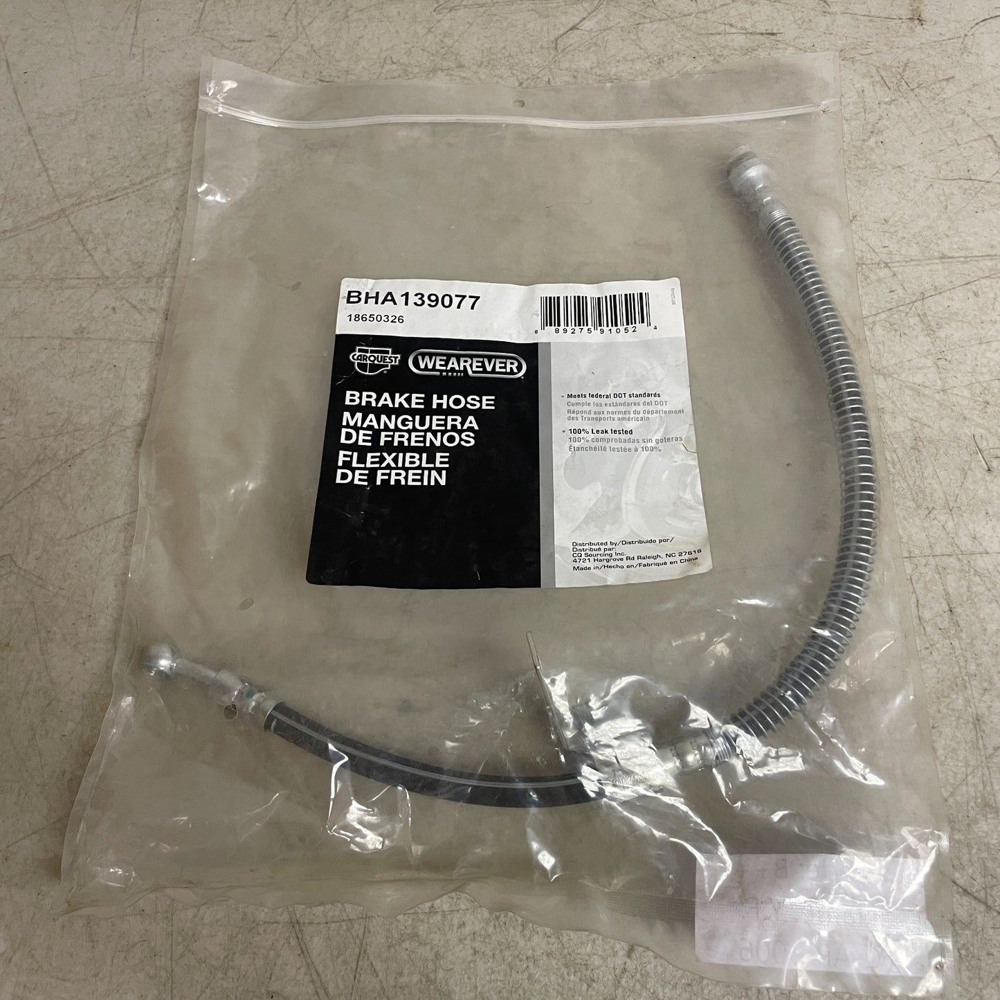 Carquest BHA139077 Premium Brake Hose Banjo Ends + Copper Washers