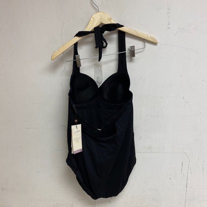 Calia Women's Swim Collection One Piece Underwire Swimsuit Pure Black WSA22120R