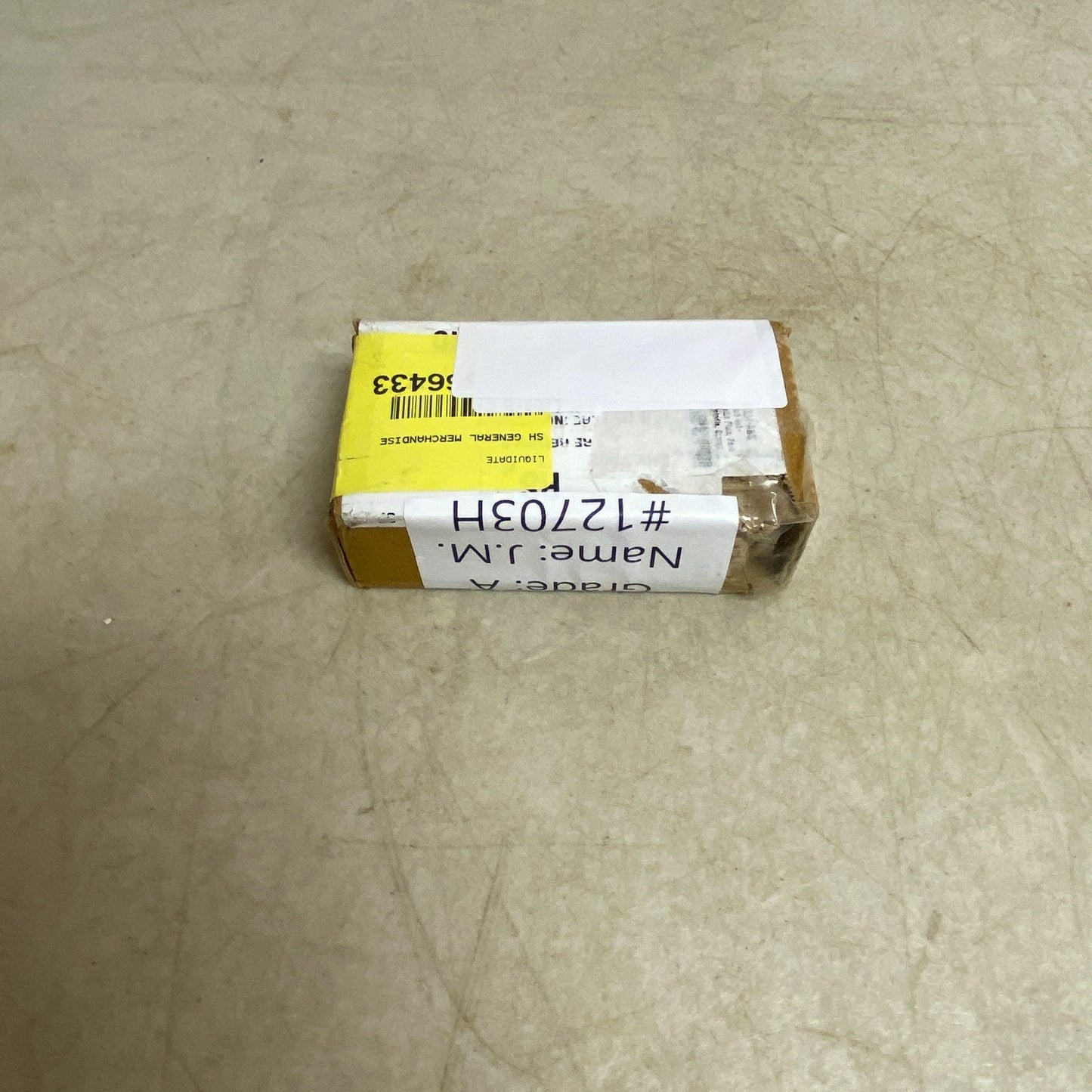 Signature Hardware Passage Latch Set 2‑3/4″ Backset Antique Brass