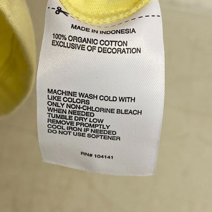 DSG X TWITCH + ALLISON Mens Zip Tank Sunny Yellow Top Solid Shirt BOSSM12104