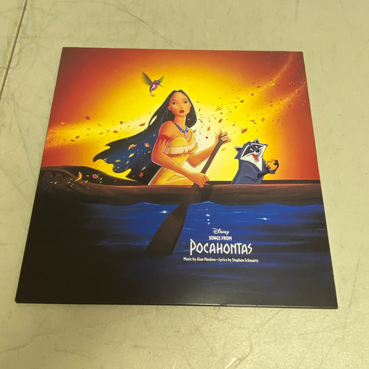 Disney Songs From Pocahontas Orignal Soundtrack vinyl