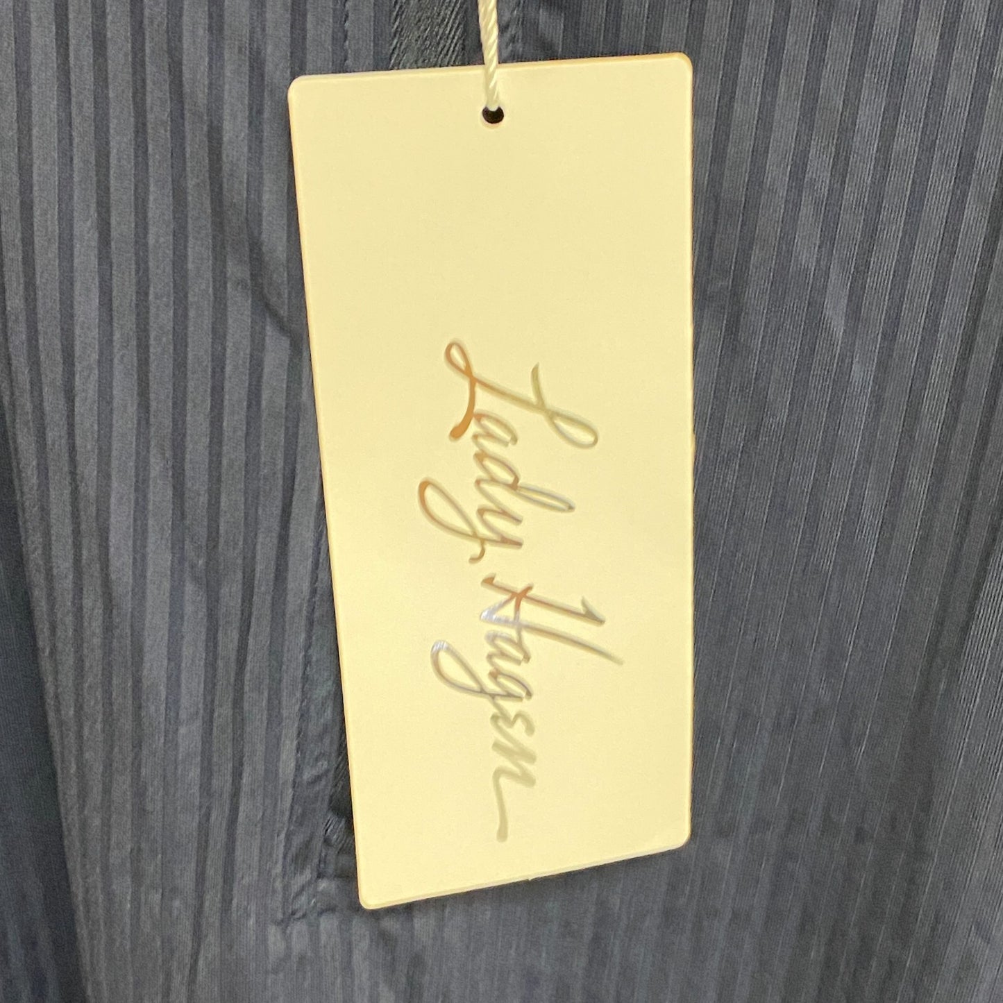 Lady Hagen Women's Smart Sleeveless Striped Polo Navy Blazer /White WGH11469 New