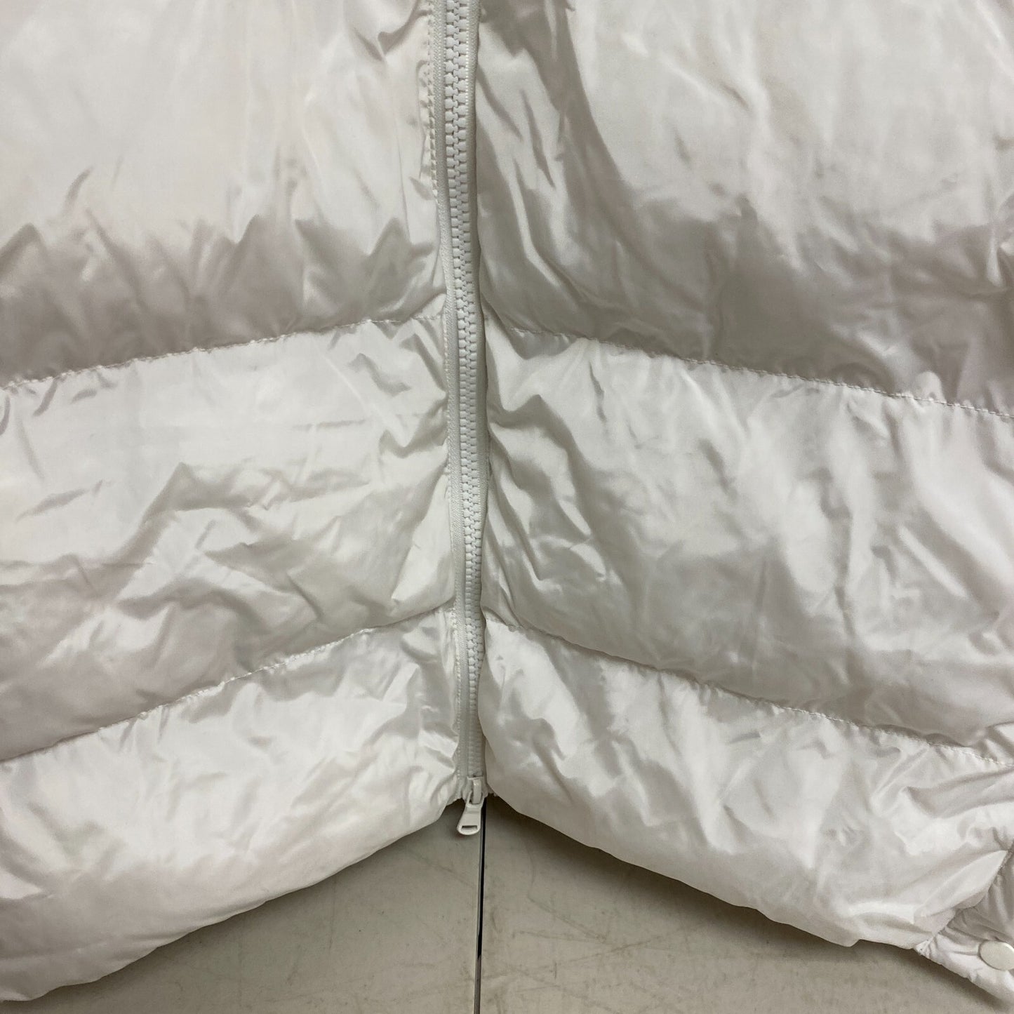 CALIA WOMENS OUTWEAR LONG LINE SNAP PUFFER JACKET CLOUD COVER WAX36033 NEW!