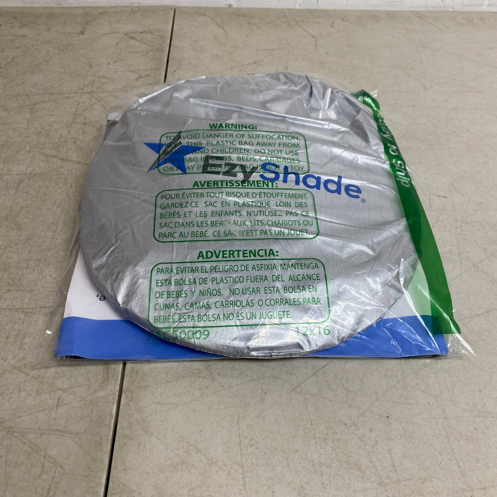 EzyShade Shield-X Windshield Sun Shade Reflective 2-Piece Standard