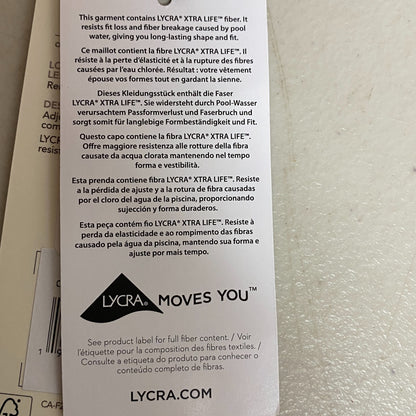 Calia Women's Swim Collection Low Support Tie Front Bikini Top Ardosia Slate New