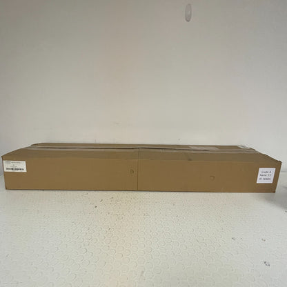 Signature Hardware Dolwick Exposed‑Pipe Shower & Tub Faucet Brushed Nickel