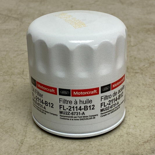 Ford Motorcraft Oil Filter FL-2114-B12 , MU2Z-6731-A