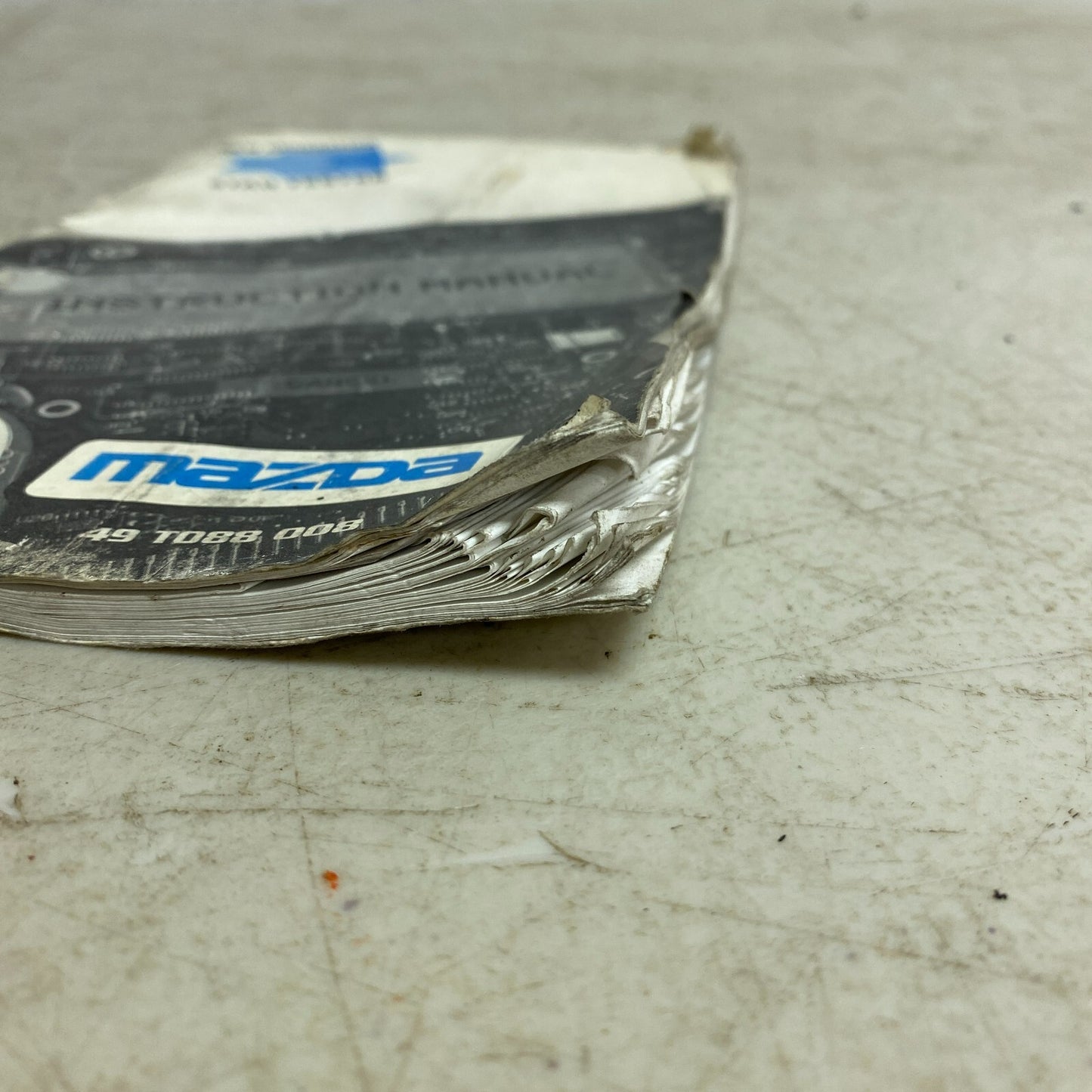 Mazda NGS Instruction Manual 2490-840 , #783-1CP