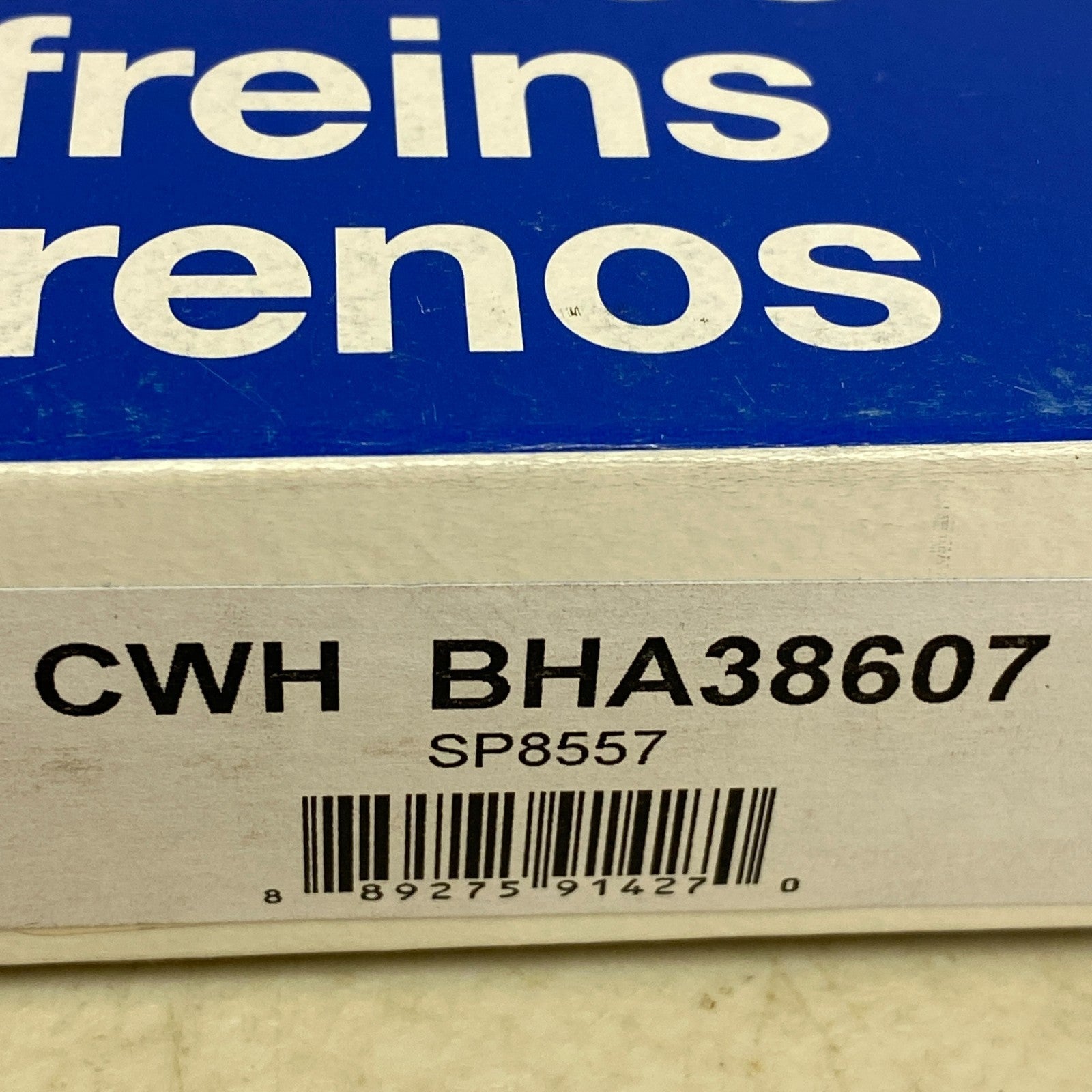 CARQUEST Brake Hydraulic Hose Assembly Black EPDM Rubber Model BHA38607
