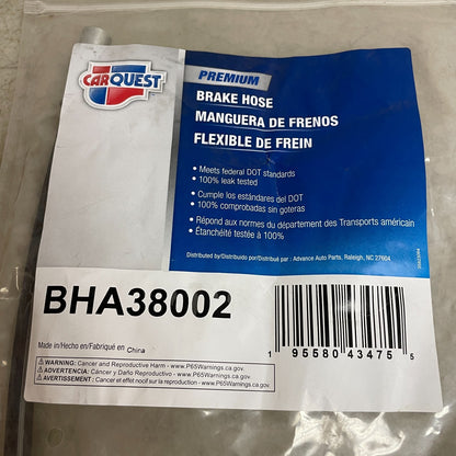 Carquest Wearever BHA38002 Premium Brake Hose Assembly with Banjo End Fittings