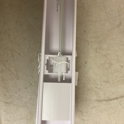 allen + roth 2-in Room Darkening Cordless Faux Wood Blind White 34in x 64in