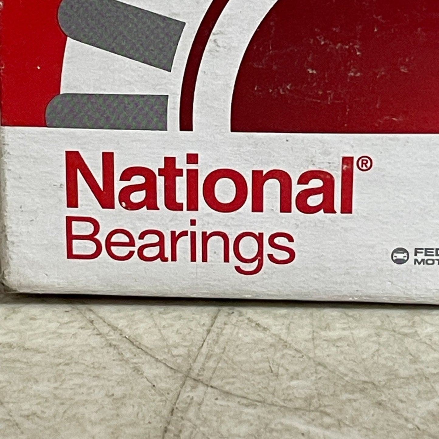 National 02474 Tapered Roller Bearing Cone 1-1/8" Bore Steel