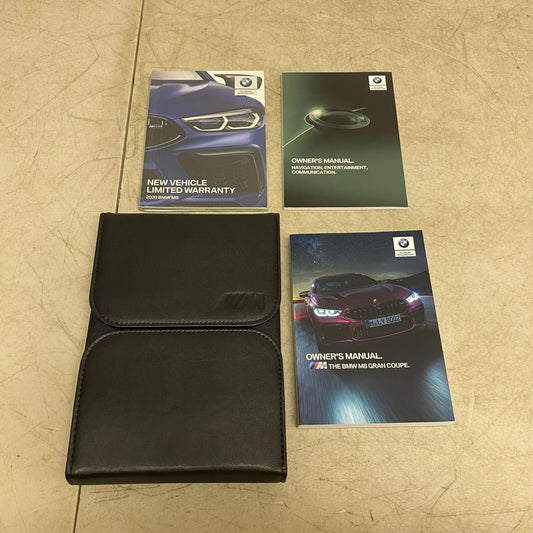 2020 BMW M8 Gran Coupe Owners manuals and Wallet BRAND NEW