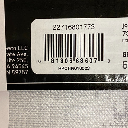 Eclipse Absolute Zero - 100% Blackout One Grommet Panel Curtains 50"x84" - Gray