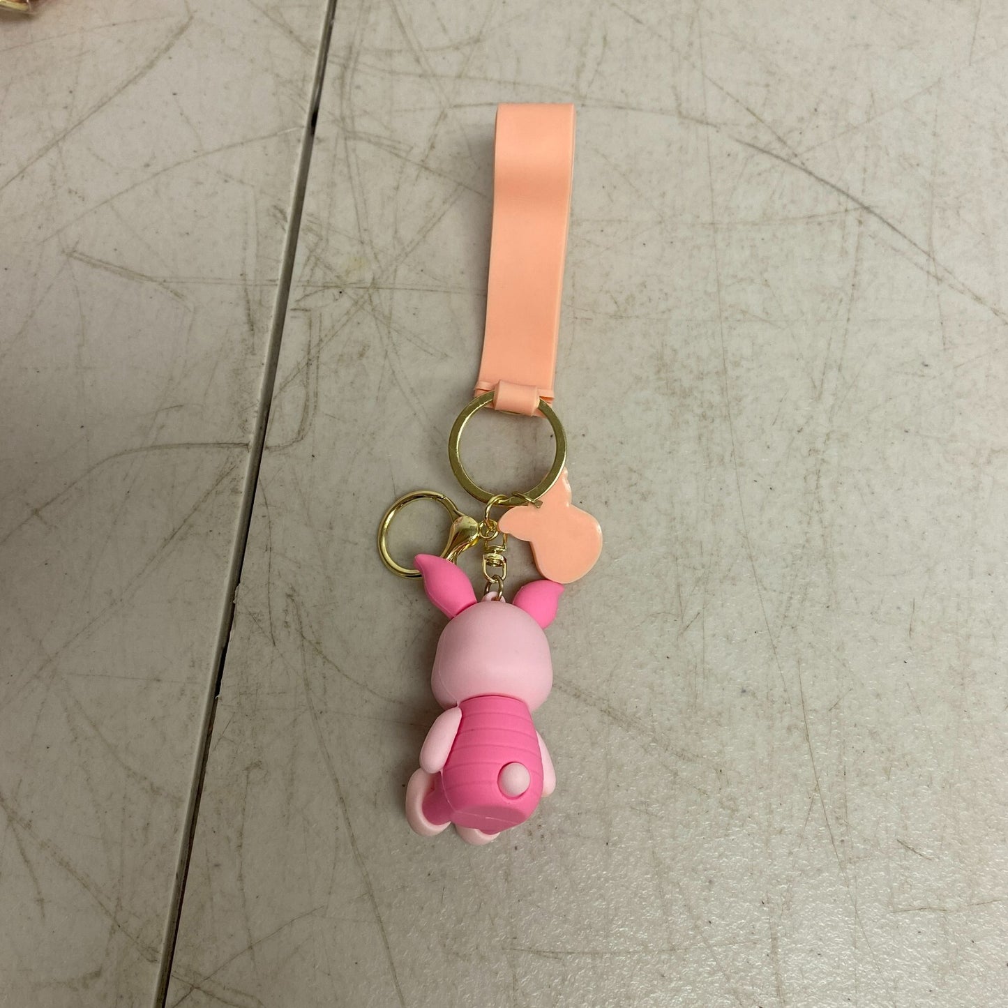 Assorted Silicone Winnie The Pooh Keychain Piglet Accessory