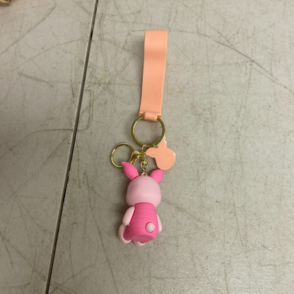 Assorted Silicone Winnie The Pooh Keychain Piglet Accessory