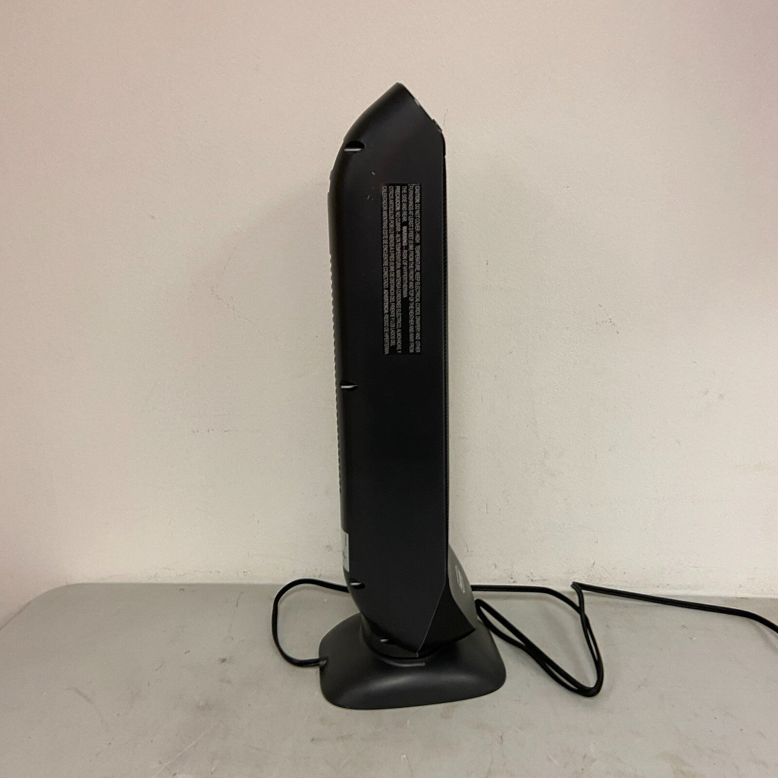 DeLonghi 1500W Ceramic Tower Space Heater w/ Thermostat And Remote
