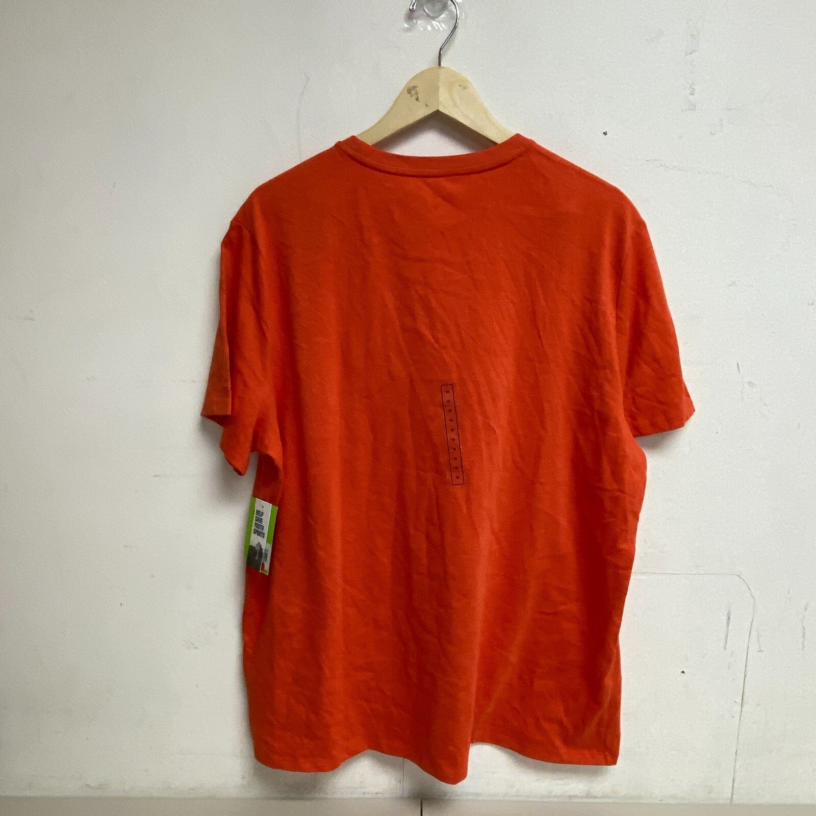 DSG Men's  HTR Cotton Basics Short Sleeve Tee Fresh Red Heather DAM11903H