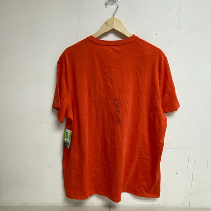 DSG Men's  HTR Cotton Basics Short Sleeve Tee Fresh Red Heather DAM11903H