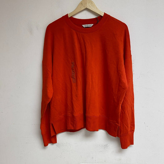 Alpine Design Women's W AD Panorama Crew Sweatshirt Fresh Red ADW13660