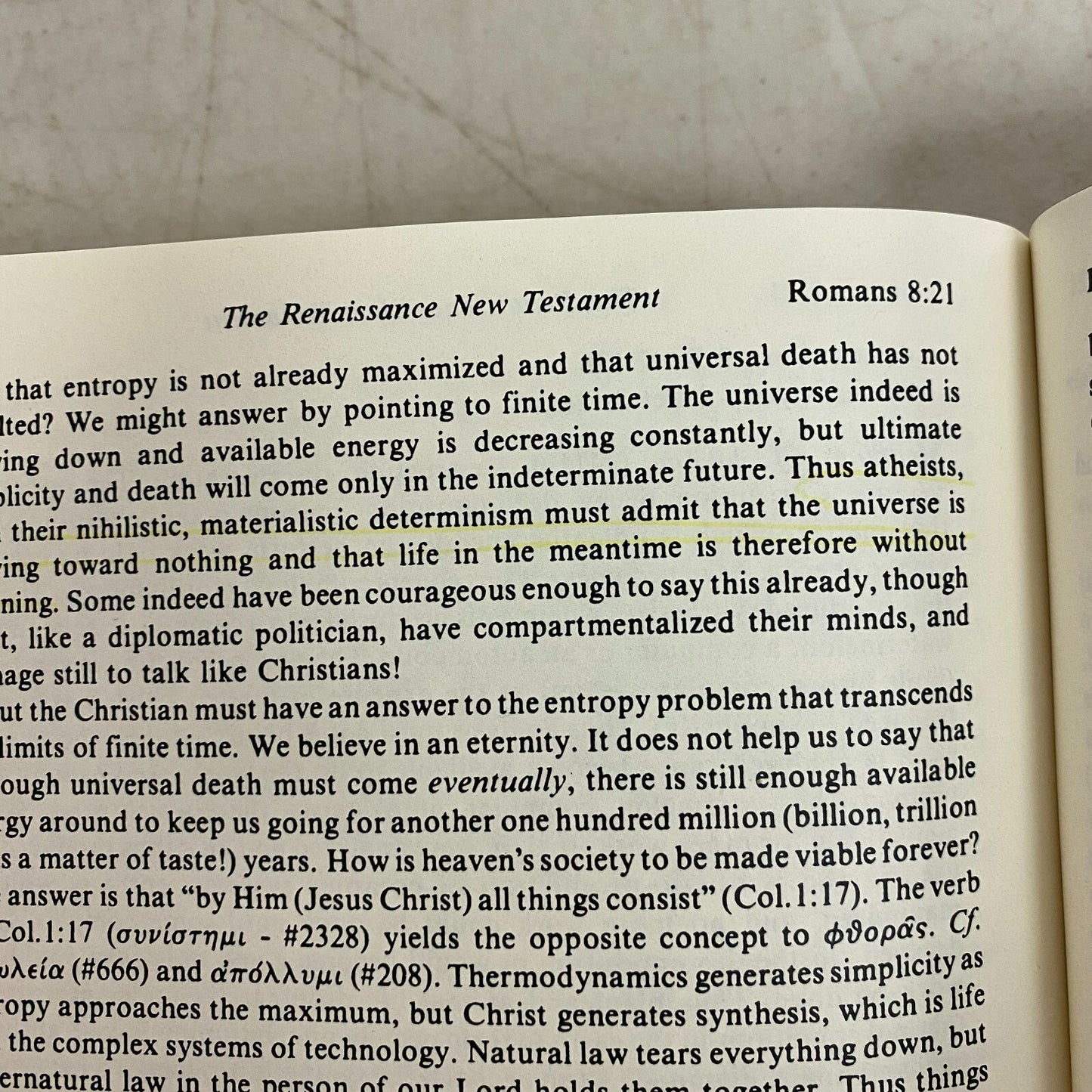 The Renaissance New Testament: Acts 24:1-28:31, Romans 1:1-8:40