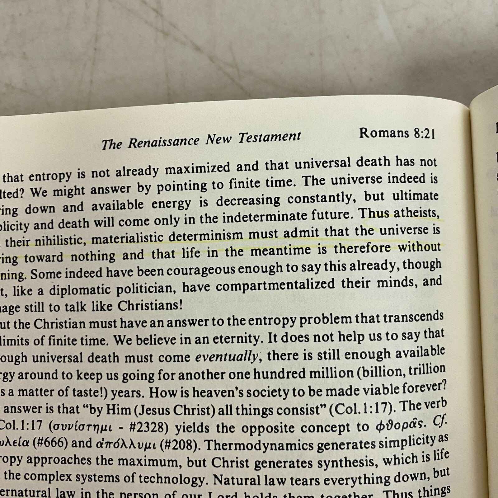 The Renaissance New Testament: Acts 24:1-28:31, Romans 1:1-8:40