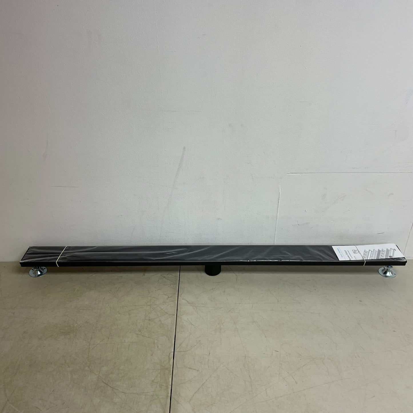 Signature Hardware 48" Carmen Linear Shower Drain Matte Black SH439026MB