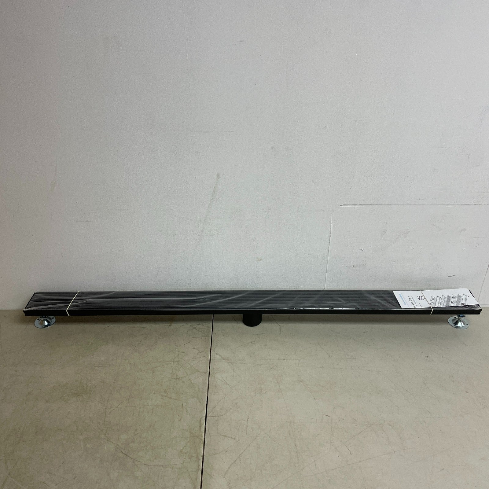 Signature Hardware 48" Carmen Linear Shower Drain Matte Black SH439026MB