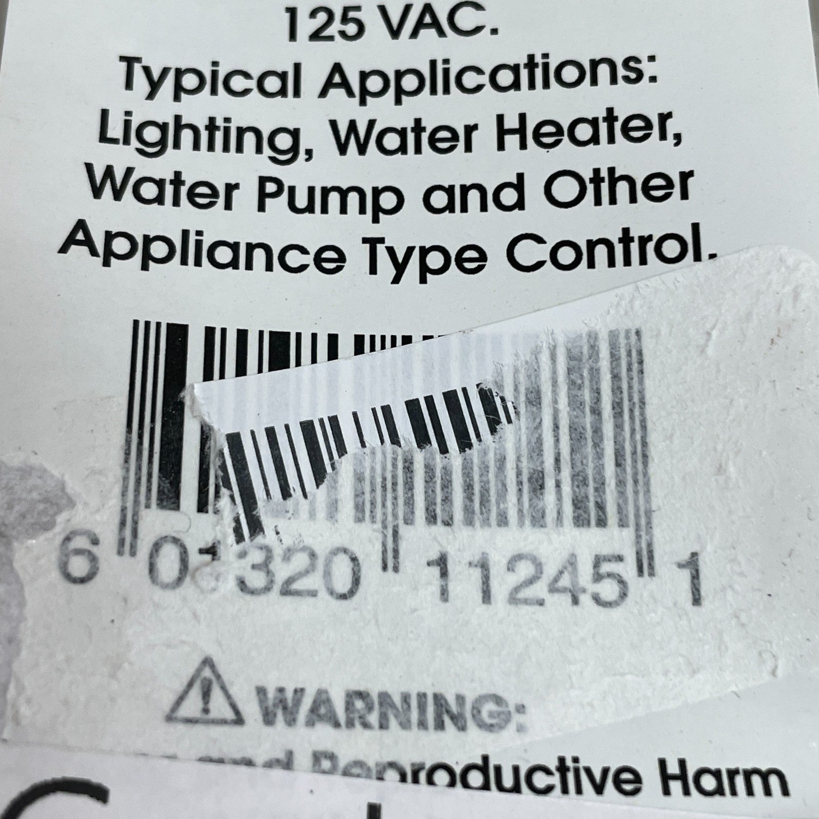 RV Designer S245 Rocker Switch Illuminated Red SPST On Off 125V .550x1.125 RV