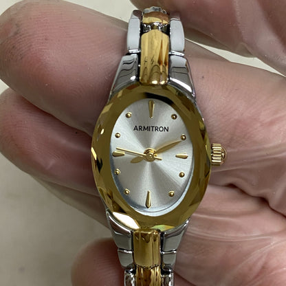 armitron womens watch 1Jewel Runs New Battery Swiss parts #75/3313ttg