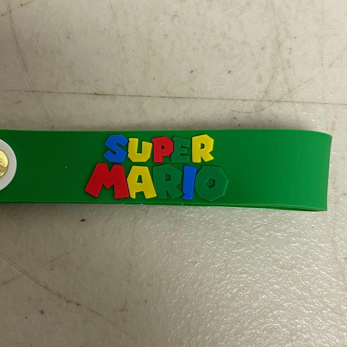 Assorted Silicone Mario Bros Keychain With Luigi Accessory