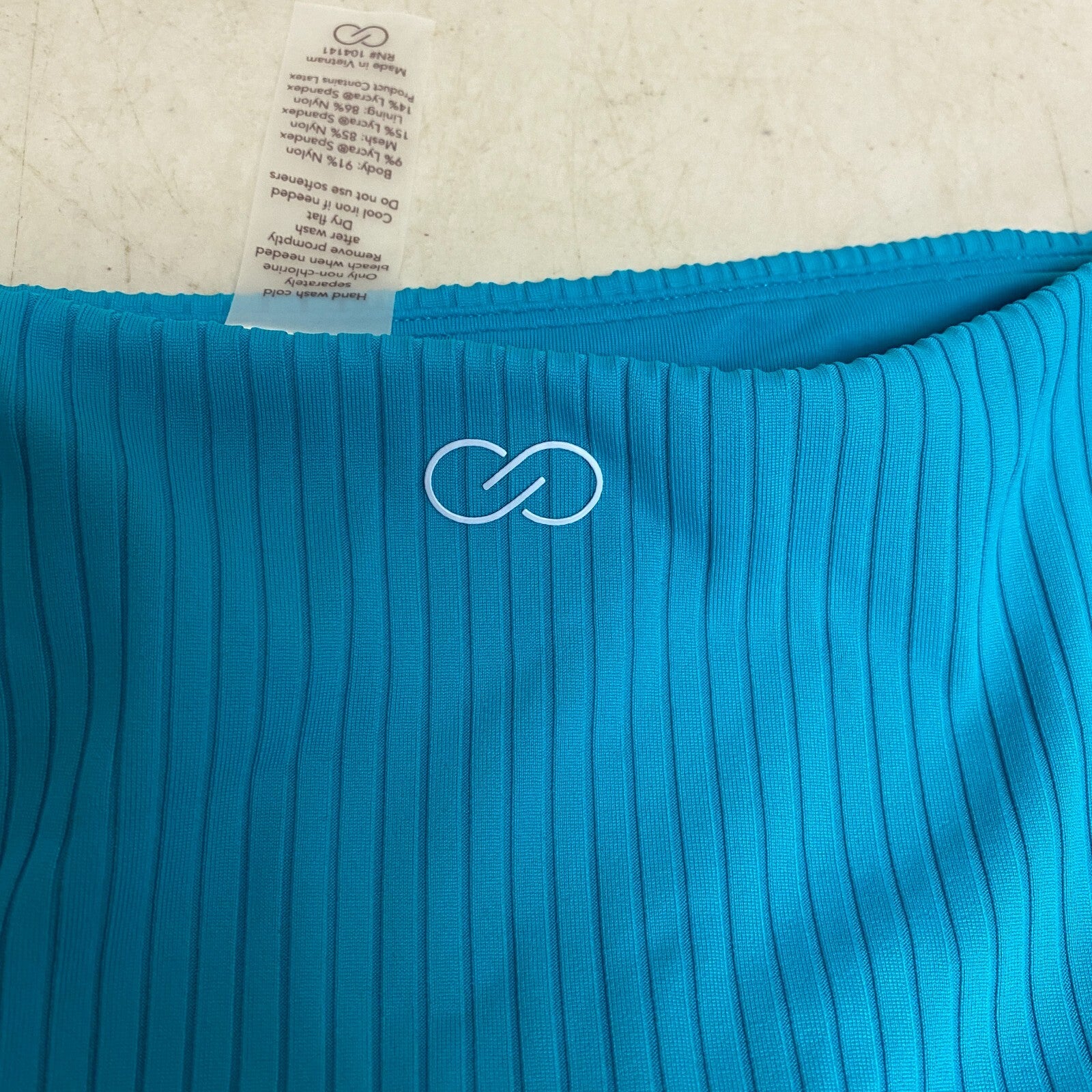 CALIA Women's Core High Rise Swim Bottom Lake Blue WSA22400R