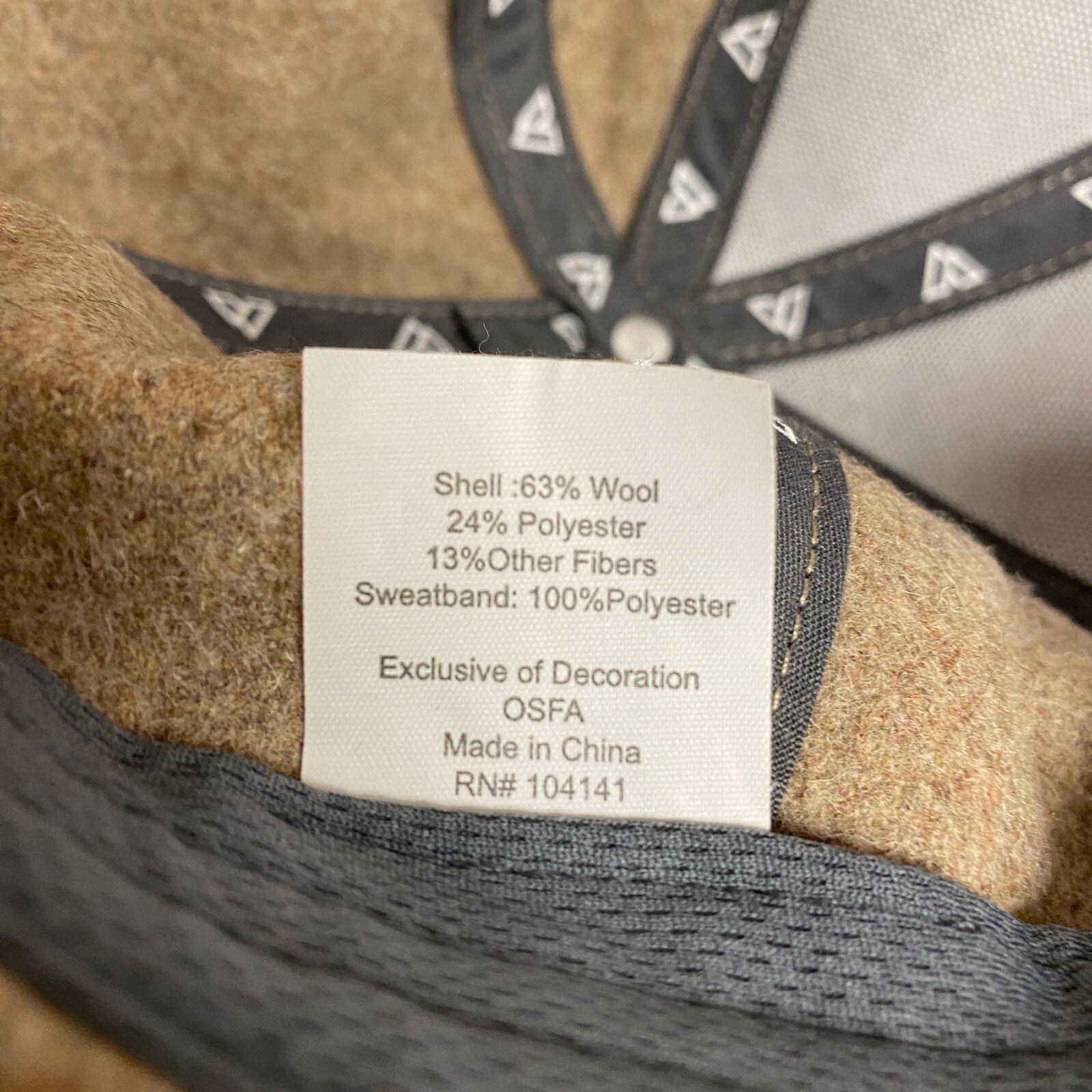 Alpine Design Men's AD M Faux Melton Patch Cap Tan  One Size [OSFA] ADMA4001 New